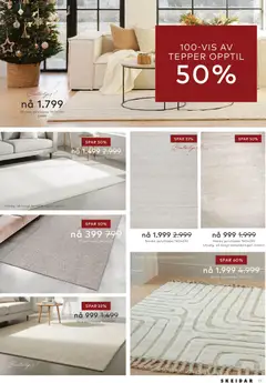 Forhåndsvisning av Skeidar kundeavis gyldig fra 03.12.2025 | Side: 19 | Produkter: Teppe
