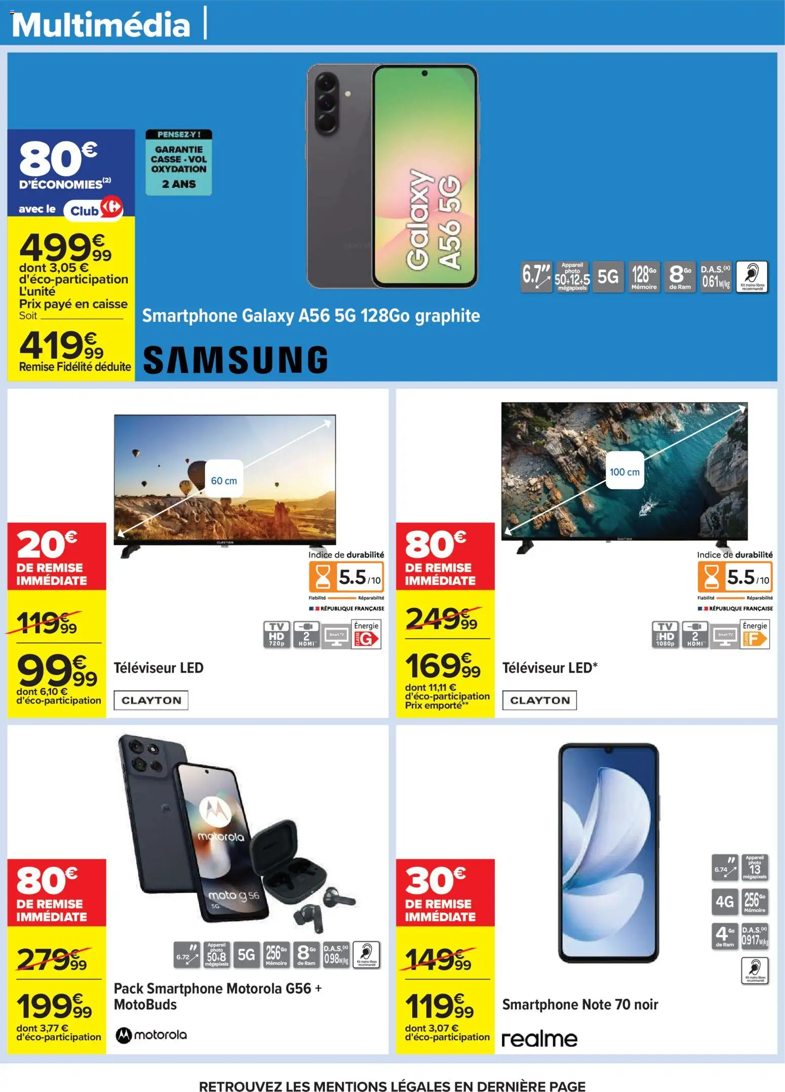 {H1} | Page: 87 | Produits: Smartphone, Appareil photo, Televiseur, Smart TV