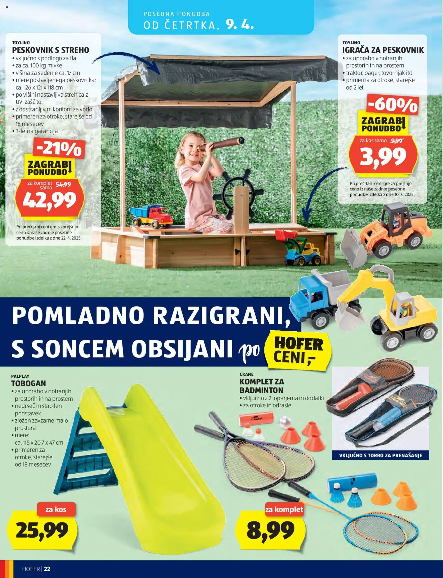 Novi Hofer katalog ponudbe – veljaven od 01.04.2026 | Stran: 22