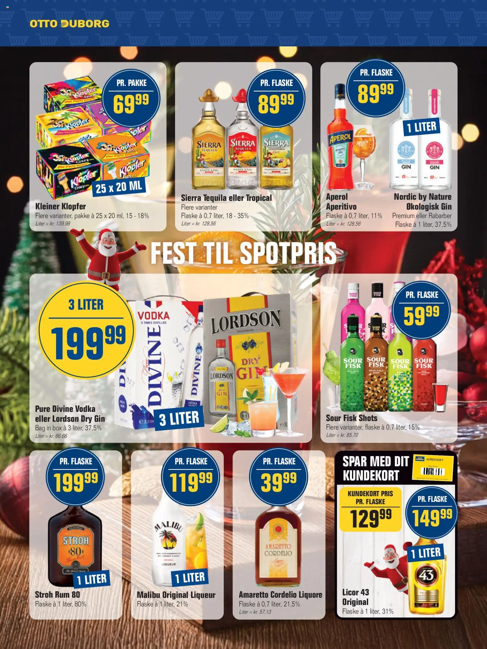Otto Duborg tilbudsavis – gyldig fra 30.10.2025 | Side: 14 | Produkter: Rabarber, Fisk, Gin, Vodka
