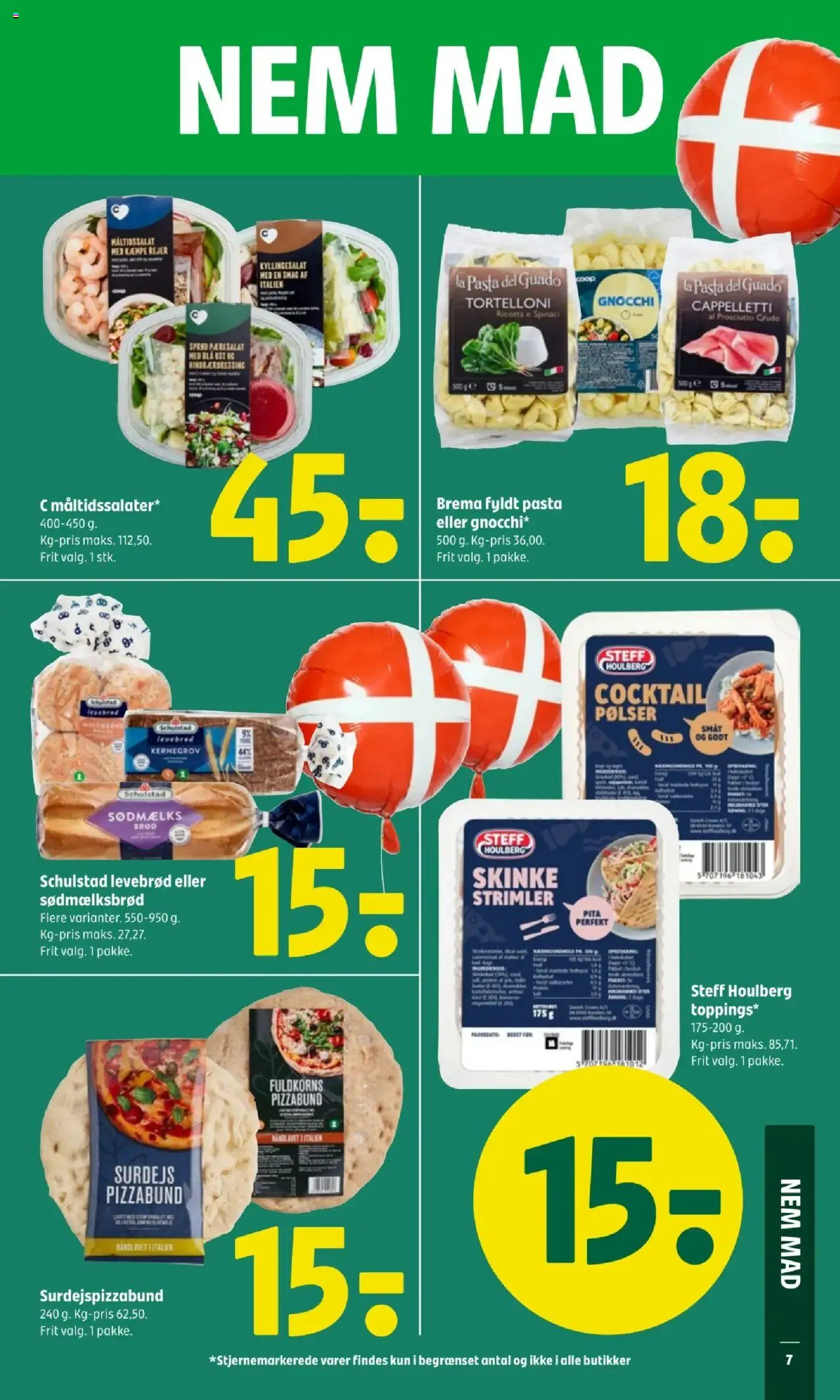 Coop 365 tilbudsavis – gyldig fra 11.09.2025 | Side: 9 | Produkter: Skinke, Pizza, Pasta, Rejer