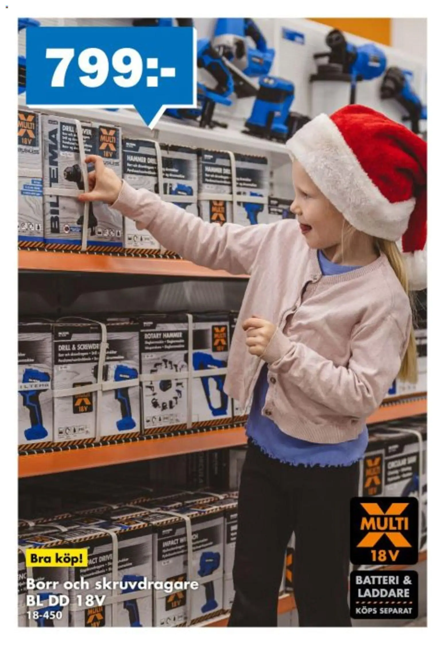 EKO reklamblad aktuell från 01.12.2025 | Sida: 8 | Produkter: Skruvdragare, Borr, Batteri, Laddare