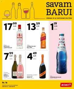 Rimi leidinių peržiūra, galiojančių nuo 12.08.2025