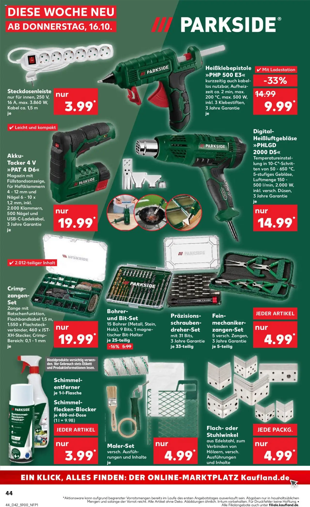Kaufland prospekt Potsdam	 – gültig ab 19.10.2025 | Seite: 44 | Produkte: Kabel