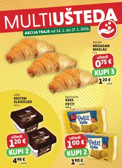 Multiušteda Studenac - Pregled kataloga iz trgovine Studenac, vrijedi od 14.01.2026