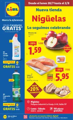 Vista previa Lidl folleto válido desde el 28.07.2025