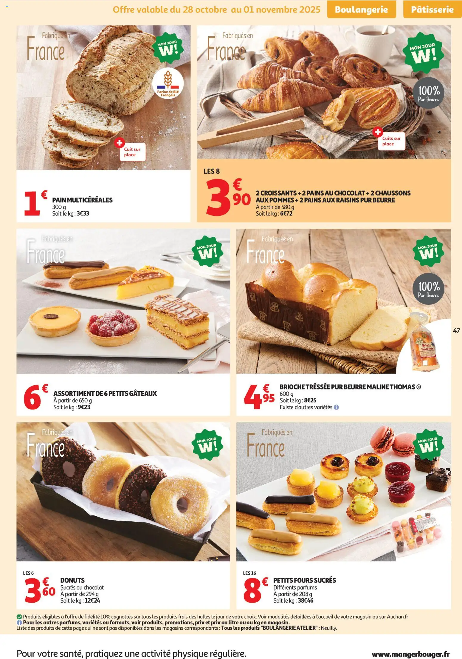 {H1} | Pagina: 47 | Producten: Parfums, Donuts