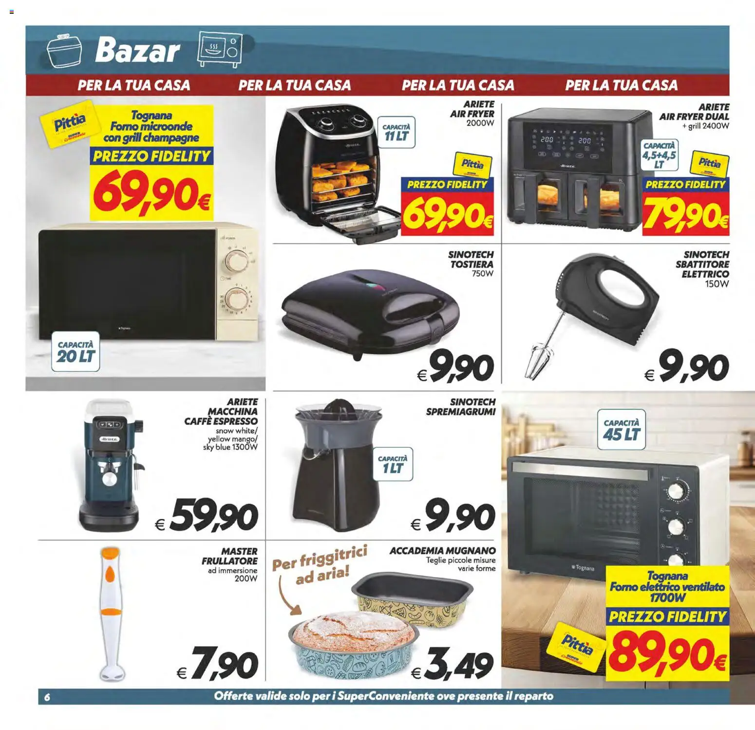 Volantino SuperConveniente del 23.01.2026 | Pagina: 31 | Prodotti: Caffè, Tostiera, Forno, Forno elettrico