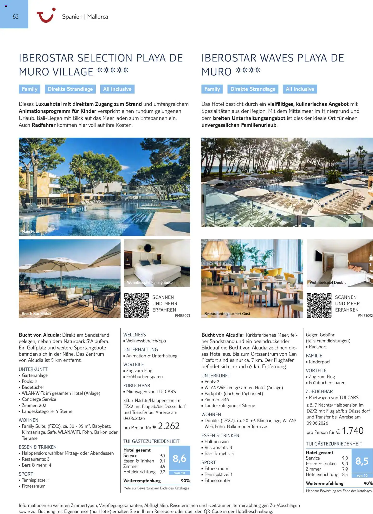 Aida  Südeuropa & Nordafrika 2026/27 – gültig ab 01.01.2026 | Seite: 62