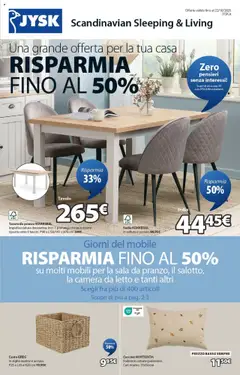 Anteprima del volantino Volantino JYSK	 valido a partire dal 02.10.2025