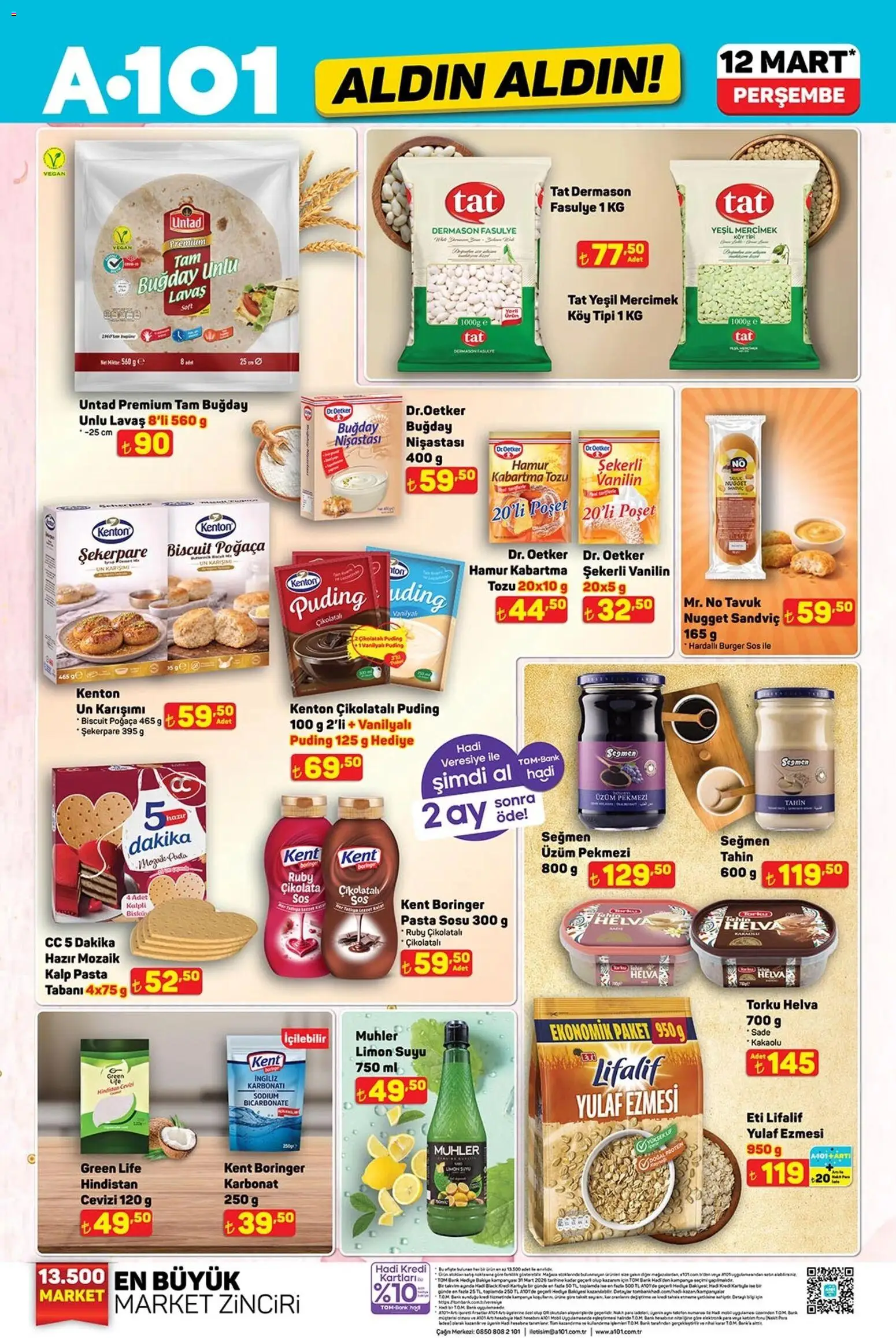 A101 - Katalog Aldın Aldın - 12.03.2026 tarihinden itibaren geçerlidir | Sayfa: 2 | Ürünler: Fasulye, Şort, Yulaf, Limon