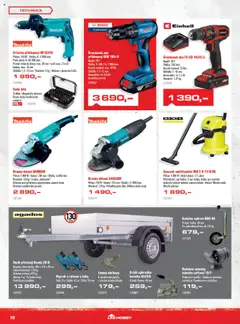 Uni Hobby leták od 31.07.2025 | Strana: 20 | Produkty: Kärcher, Šroubovák, Makita, Bruska