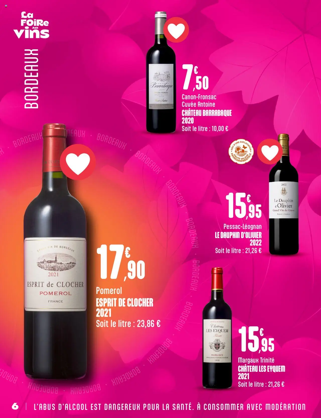 {H1} | Page: 6 | Produits: Vin