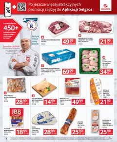 Pogląd oferty "Selgros cash&carry Gazetka - Oferta dla gastronomii" - ważna od 05.02.2026 | Strona: 2 | Produkty: Boczek wieprzowy, Parówki, Szynka, Wołowina