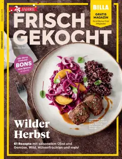 Billa Frisch Gekocht ab 01.10.2025 gültig