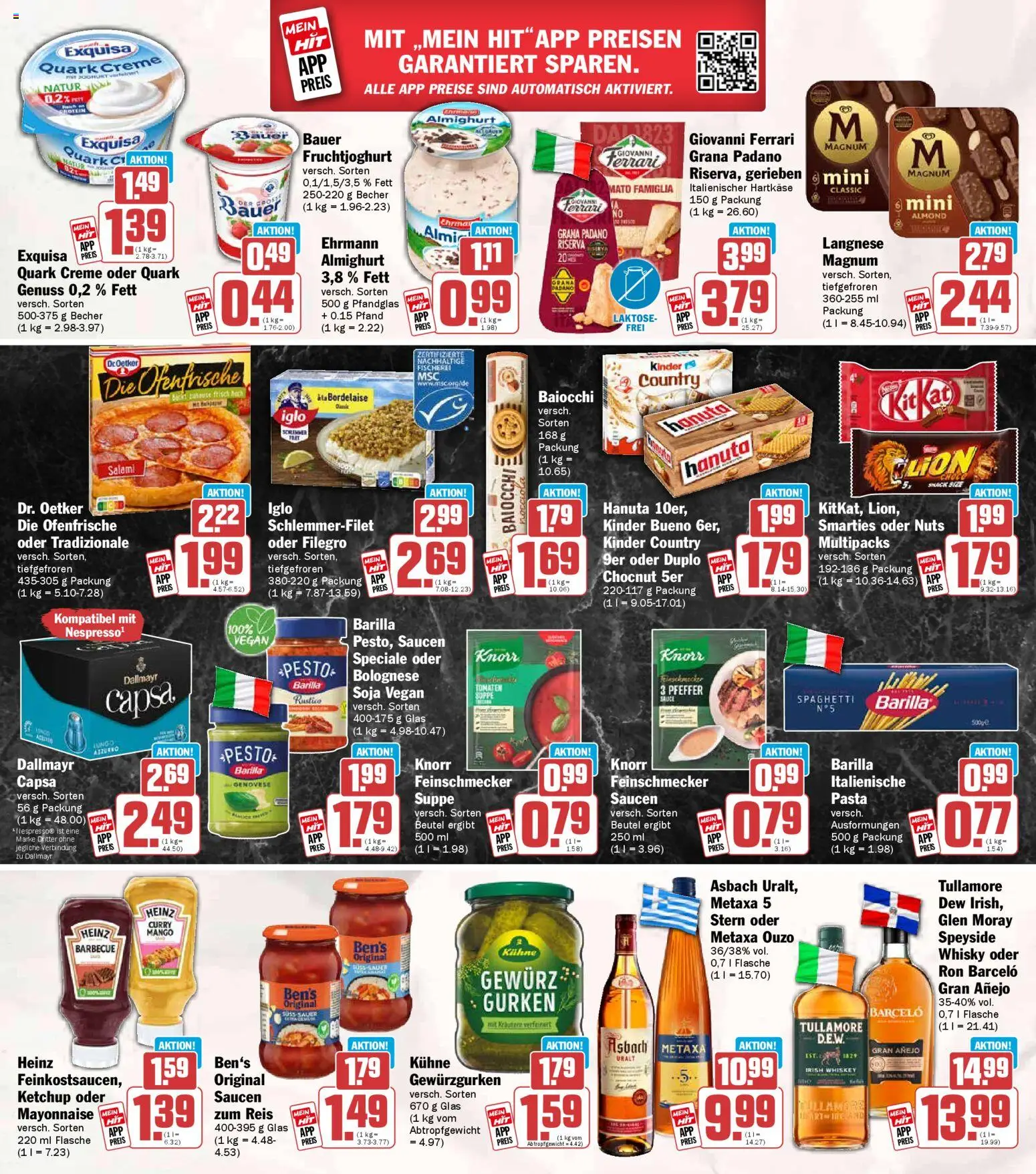 HIT Prospekt 	 – gültig ab 27.04.2026 | Seite: 17 | Produkte: Metaxa, Dallmayr, Gurken, Asbach