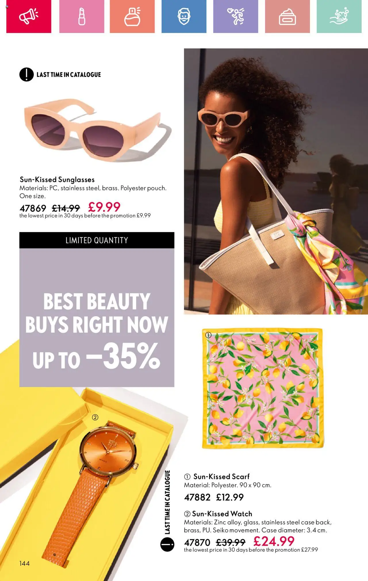  | Page: 144 | Products: Scarf, Watch, Case