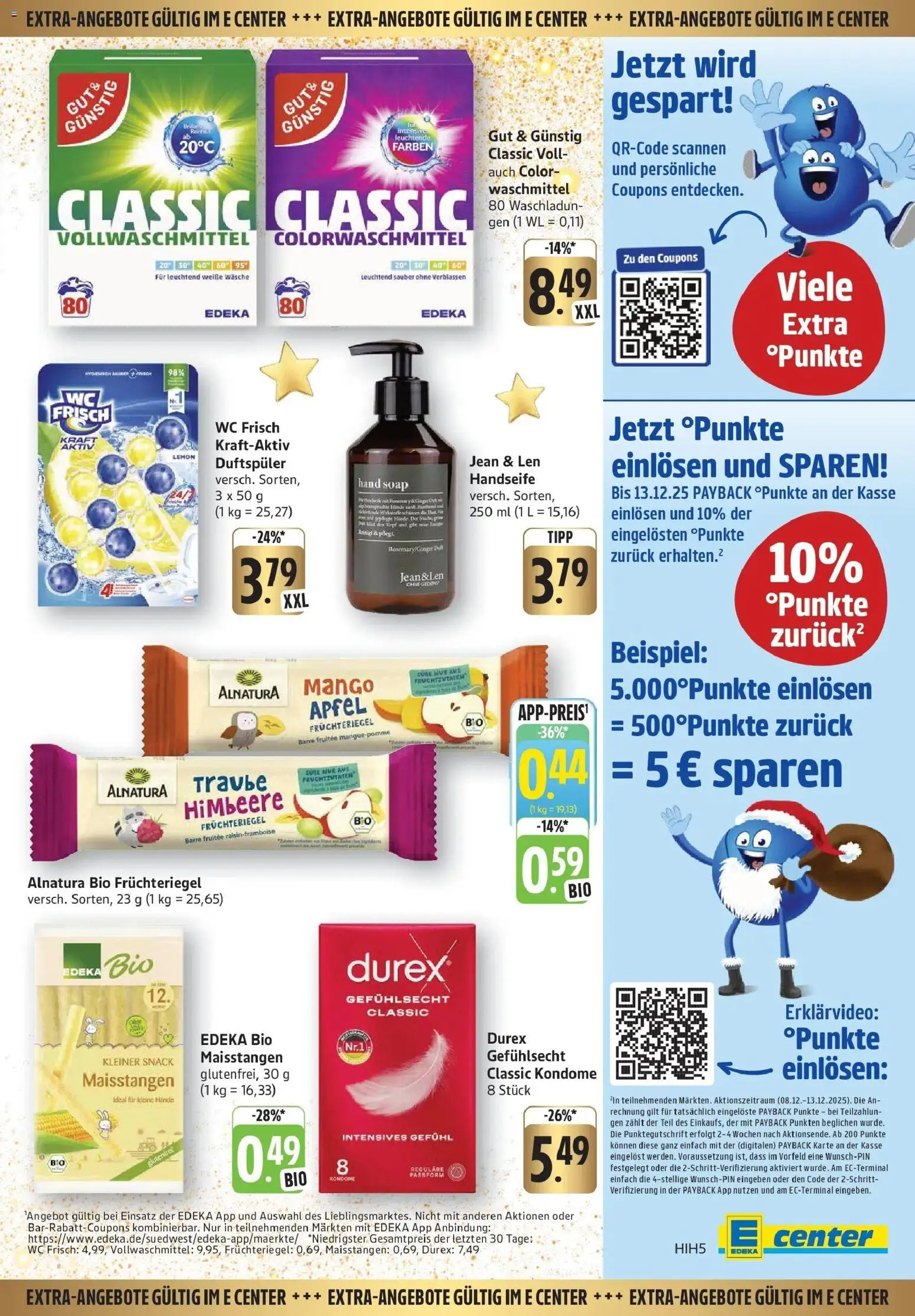 Edeka prospekt Ettenheim	 – gültig ab 08.12.2025 | Seite: 37 | Produkte: Waschmittel, Wc frisch, Mango, Himbeere