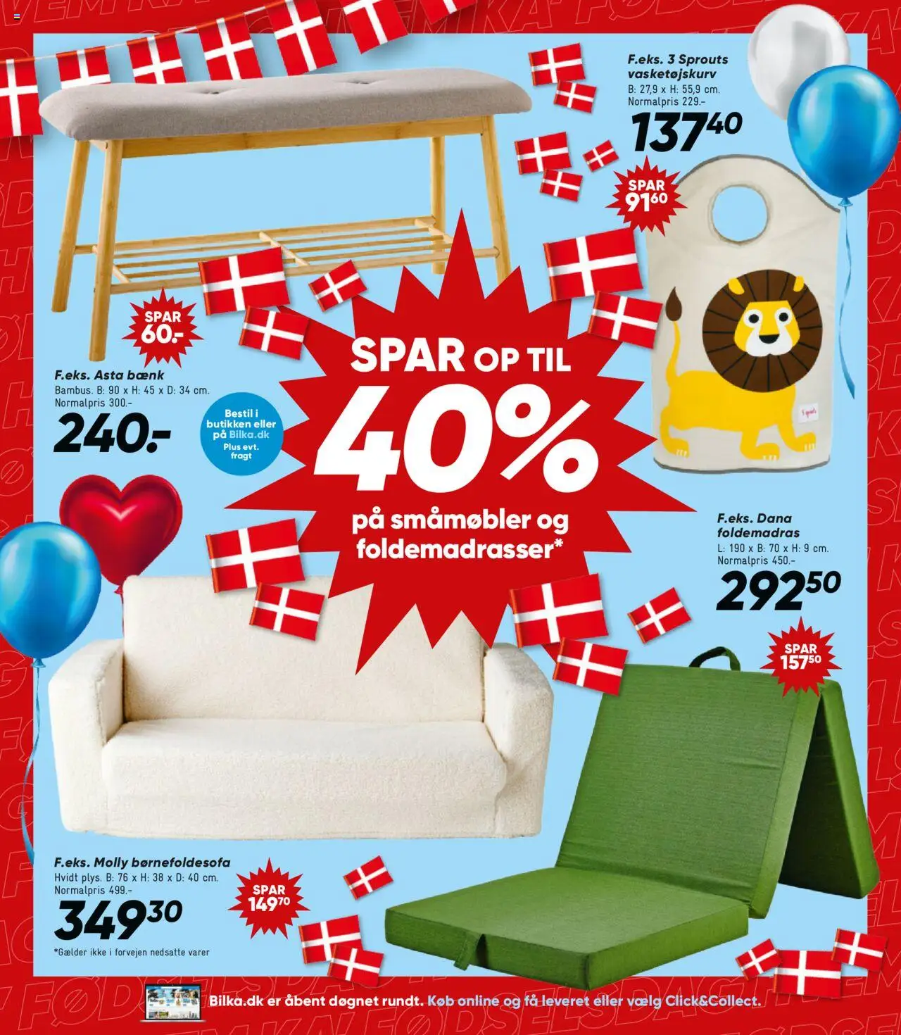 Bilka Tilbudsavis gyldig fra 25.07.2025 | Side: 42 | Produkter: Bænk