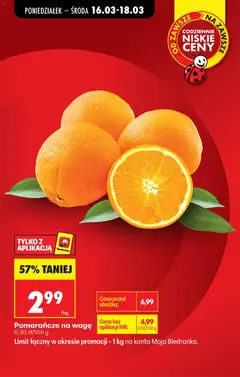 Pogląd oferty "Pomarańcze na wagę, Pomarańcze na wagę" - ważna od 16.03.2026 | Strona: 25
