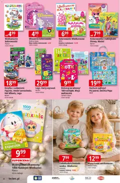 Pogląd oferty "E.Leclerc gazetka - Zielona Góra" - ważna od 17.03.2026 | Strona: 4 | Produkty: Lego, Naklejki, Kwiaty