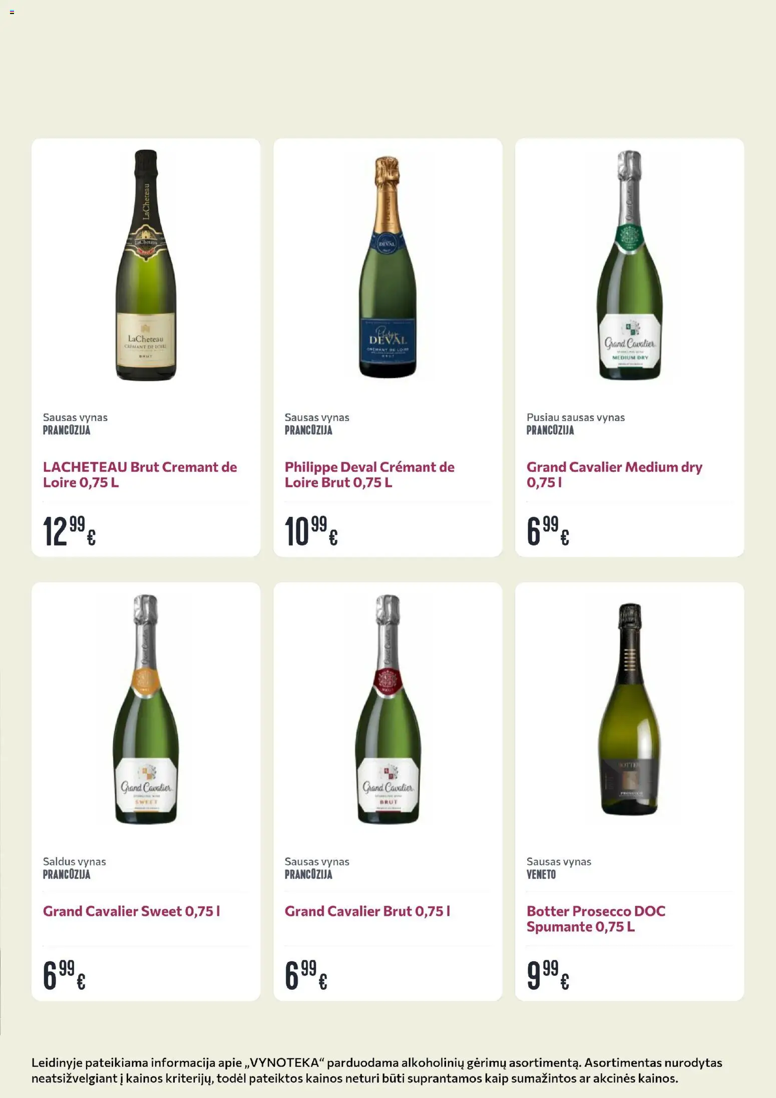 VYNOTEKA akcijos nuo 29.12.2025 | Puslapis: 16 | Prekių: Vynas
