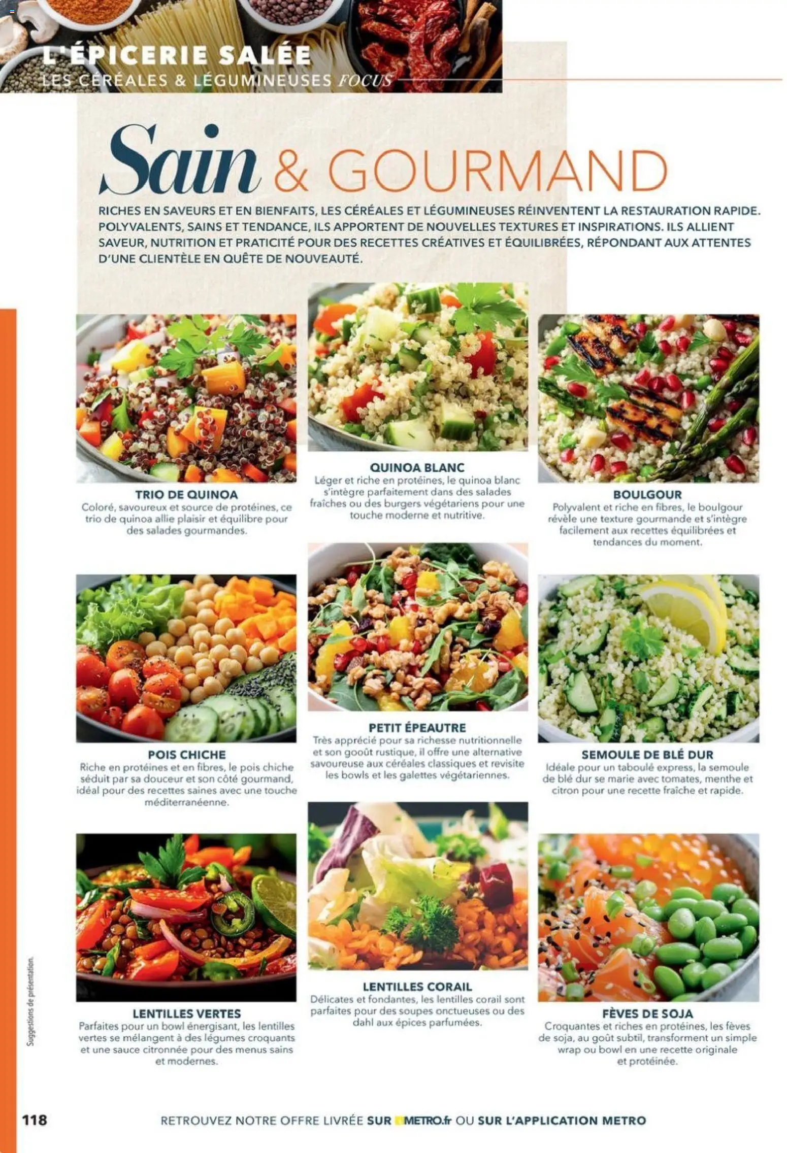 {H1} | Page: 118 | Produits: Citron, Menthe, Pois, Pois chiche