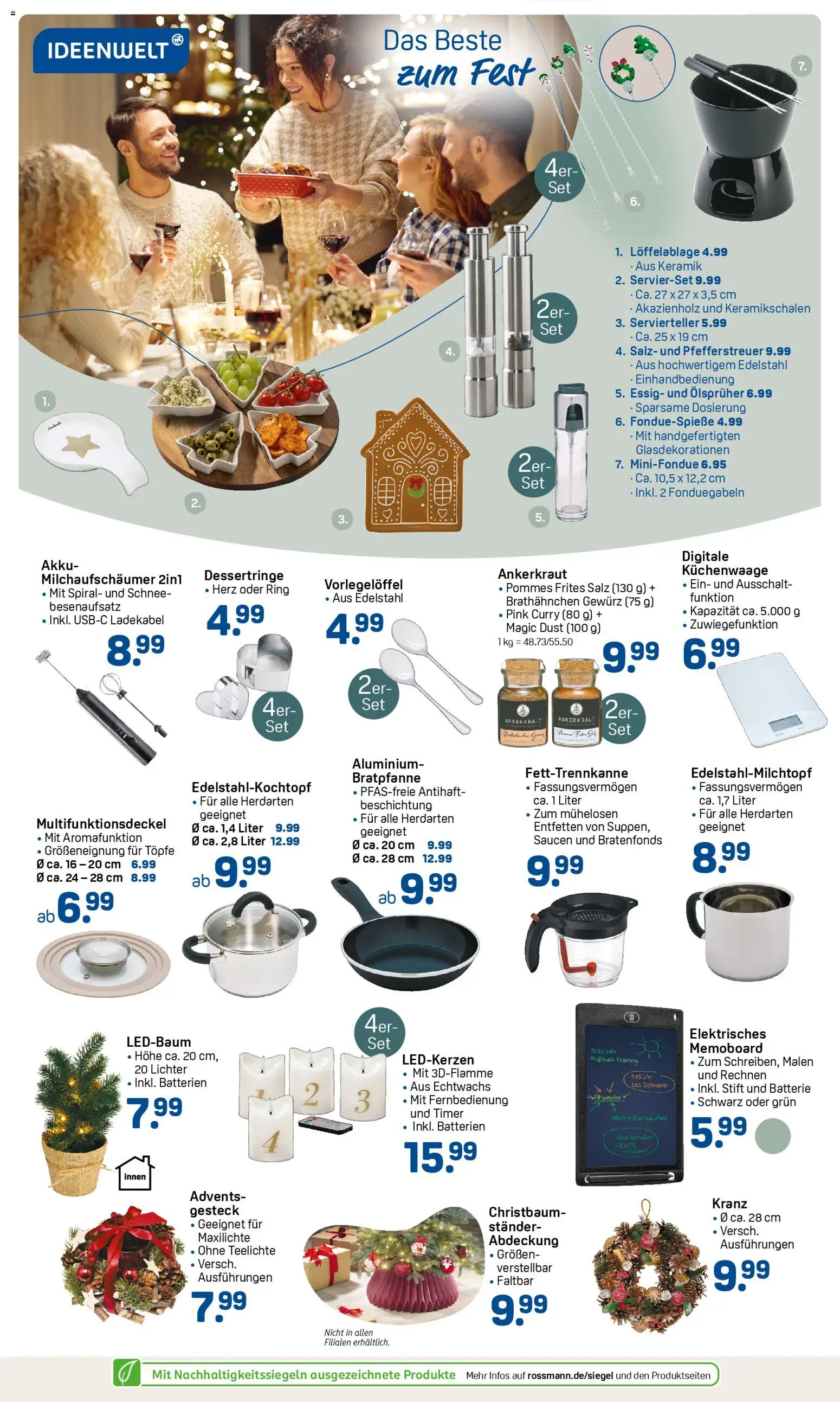 Rossmann - Black Friday – gültig ab 24.11.2025 | Seite: 2 | Produkte: Batterien, Batterie, Pommes, Ladekabel