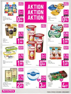 Sutterlüty Flugblatt ab 02.10.2025 gültig | Seite: 4 | Produkte: Sahne, Milch, Käse, Joghurt