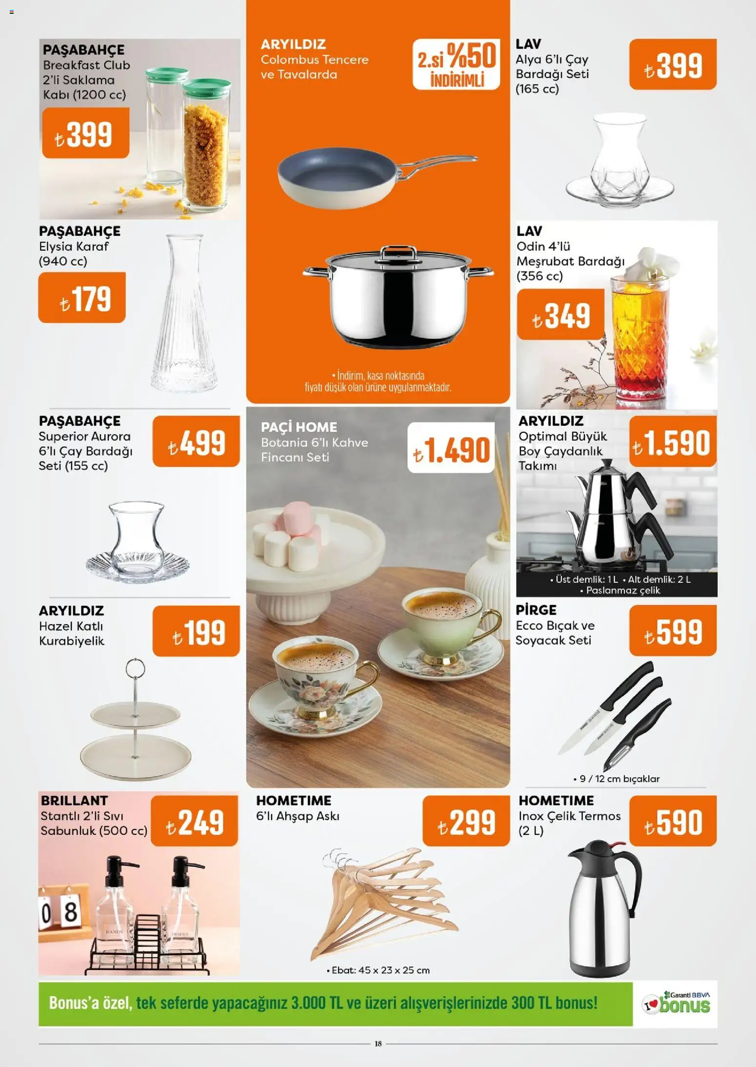 Özdilek Katalog - 24.02.2026 tarihinden itibaren geçerlidir | Sayfa: 18 | Ürünler: Askı, Termos, Çay bardağı, Sabunluk