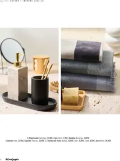 Pré-visualização El Corte Ingles Decora válido de 23.10.2025 | Página: 54 | Produtos: Bandeja, Jarra, Espelho