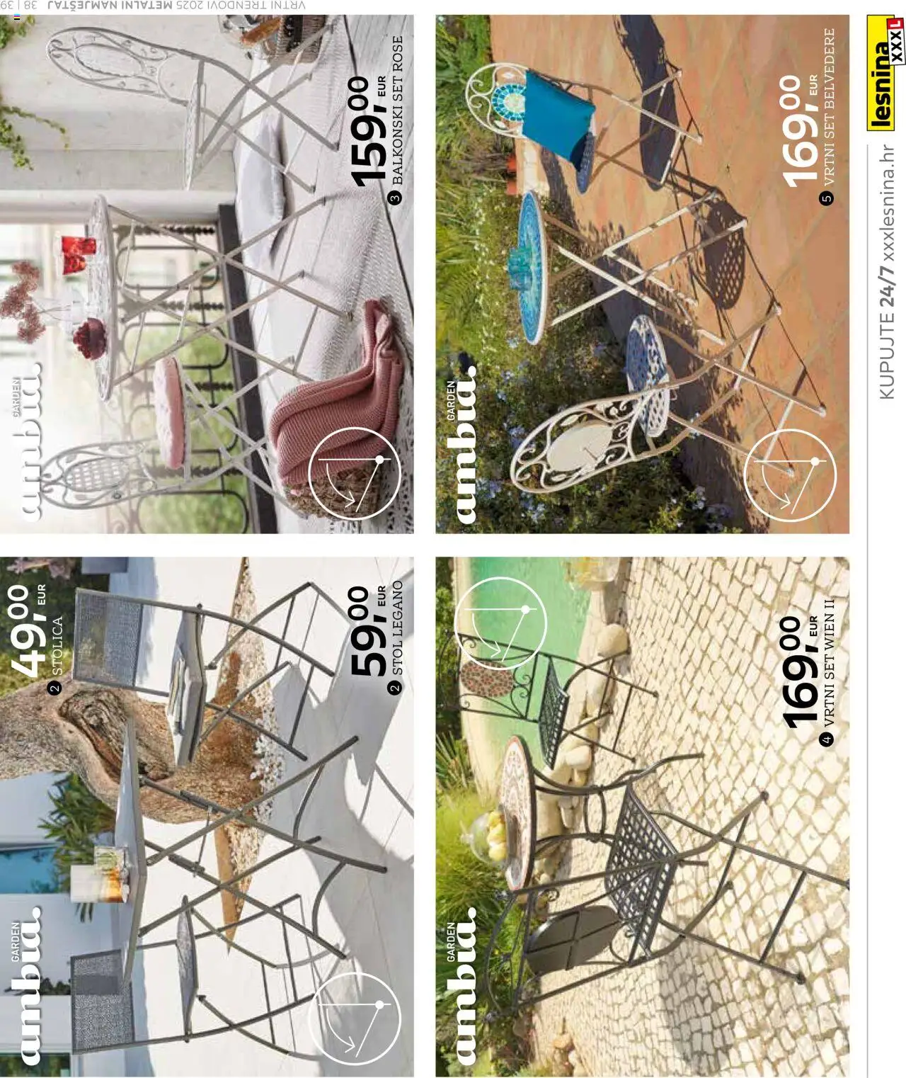 Lesnina katalog | vrijedi od 25.02.2025 | Stranica: 39 | Proizvodi: Stol, Stolica
