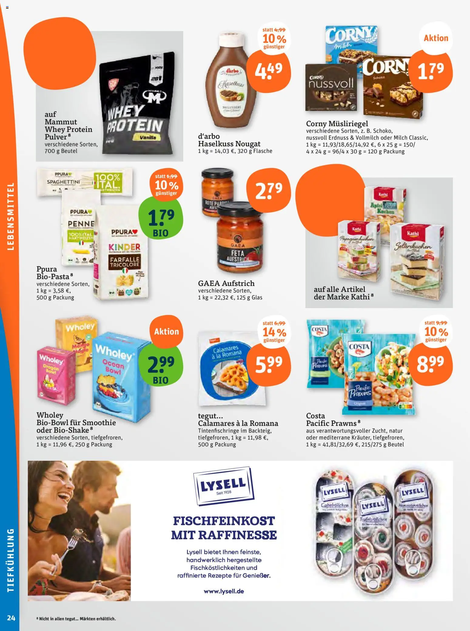 Tegut Prospekt 	 – gültig ab 03.11.2025 | Seite: 26 | Produkte: Feta, Milch, Paprika