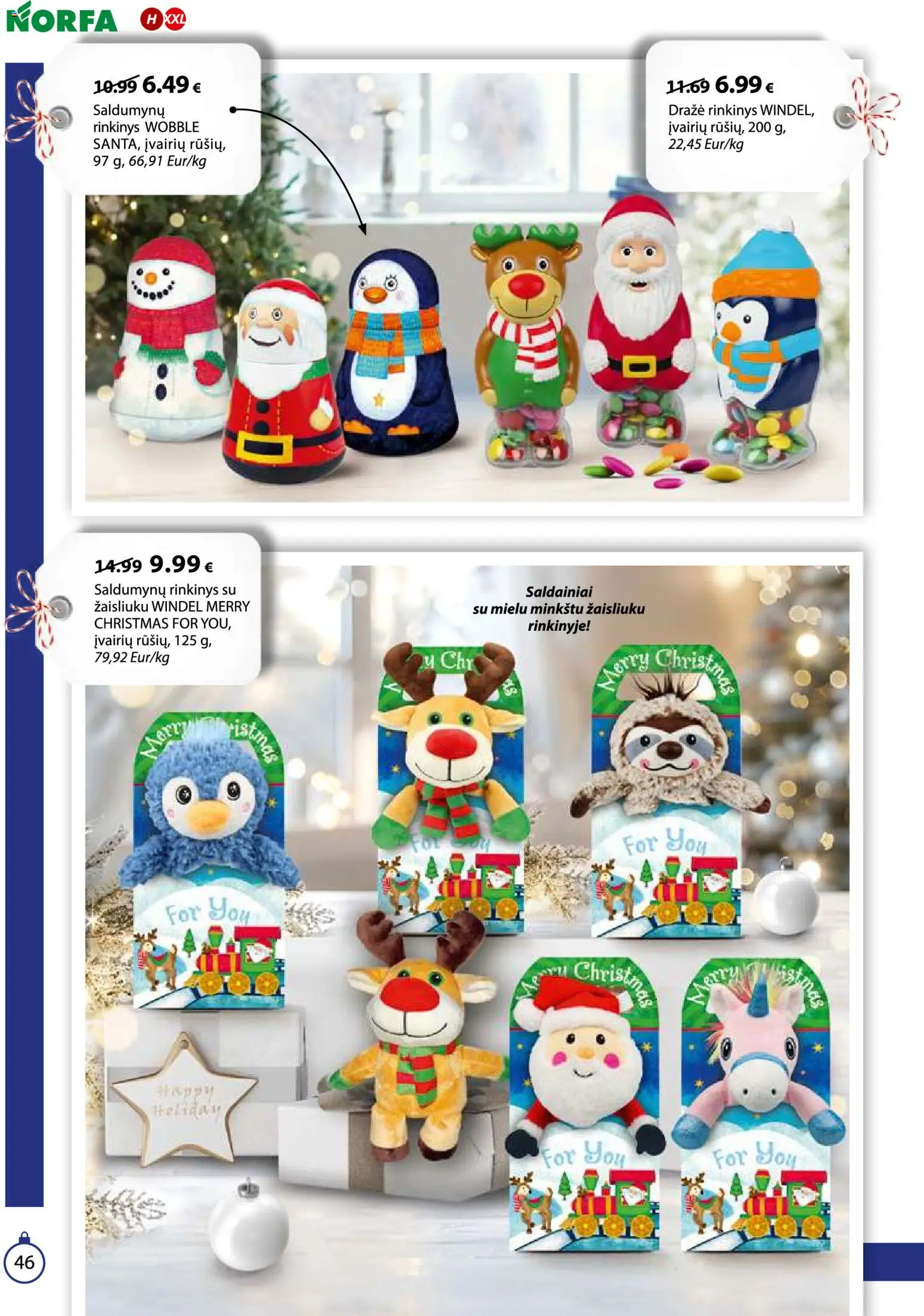 NORFA akcijos nuo 18.11.2025 | Puslapis: 46 | Prekių: Saldainiai