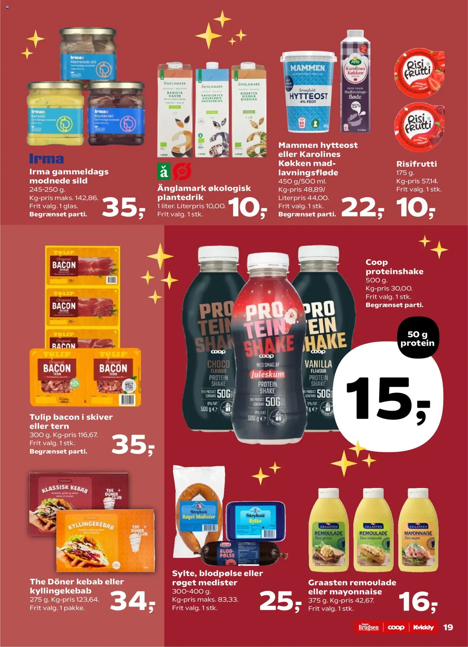 Super Brugsen tilbudsavis – gyldig fra 31.10.2025 | Side: 20 | Produkter: Fløde, Hytteost, Kebab, Remoulade