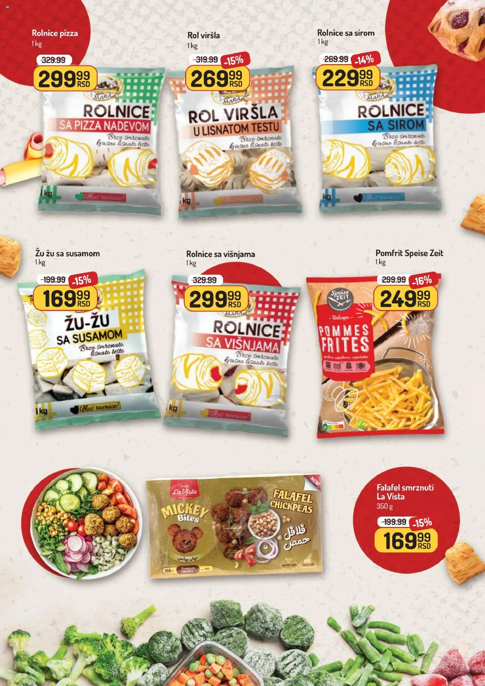 Aman katalog - važi od 24.11.2025 | Strana: 16 | Proizvode: Lisnato testo, Pomfrit