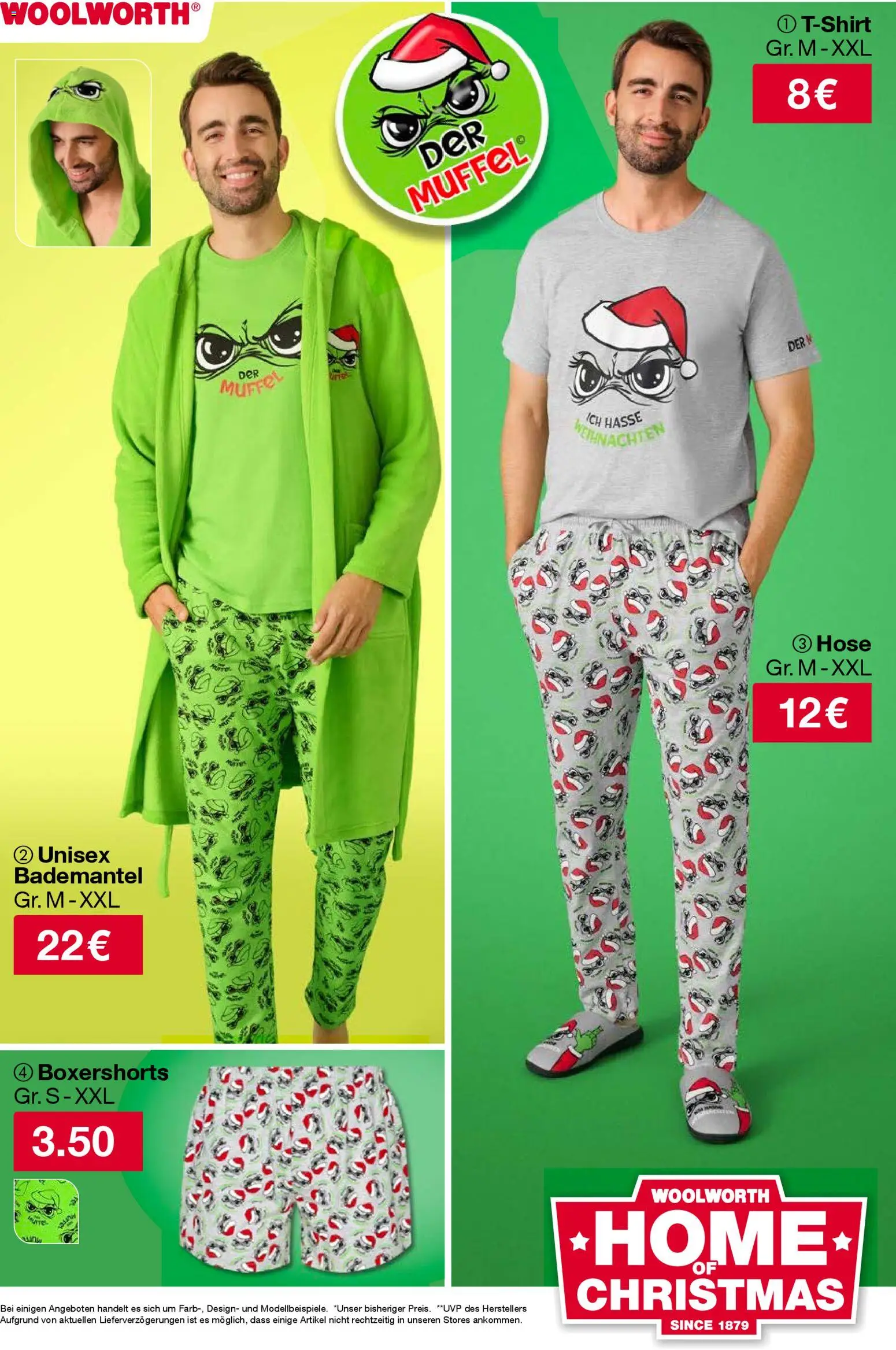 Woolworth  Flugblatt gültig ab 24.10.2025 | Seite: 4 | Produkte: Hose, Bademantel