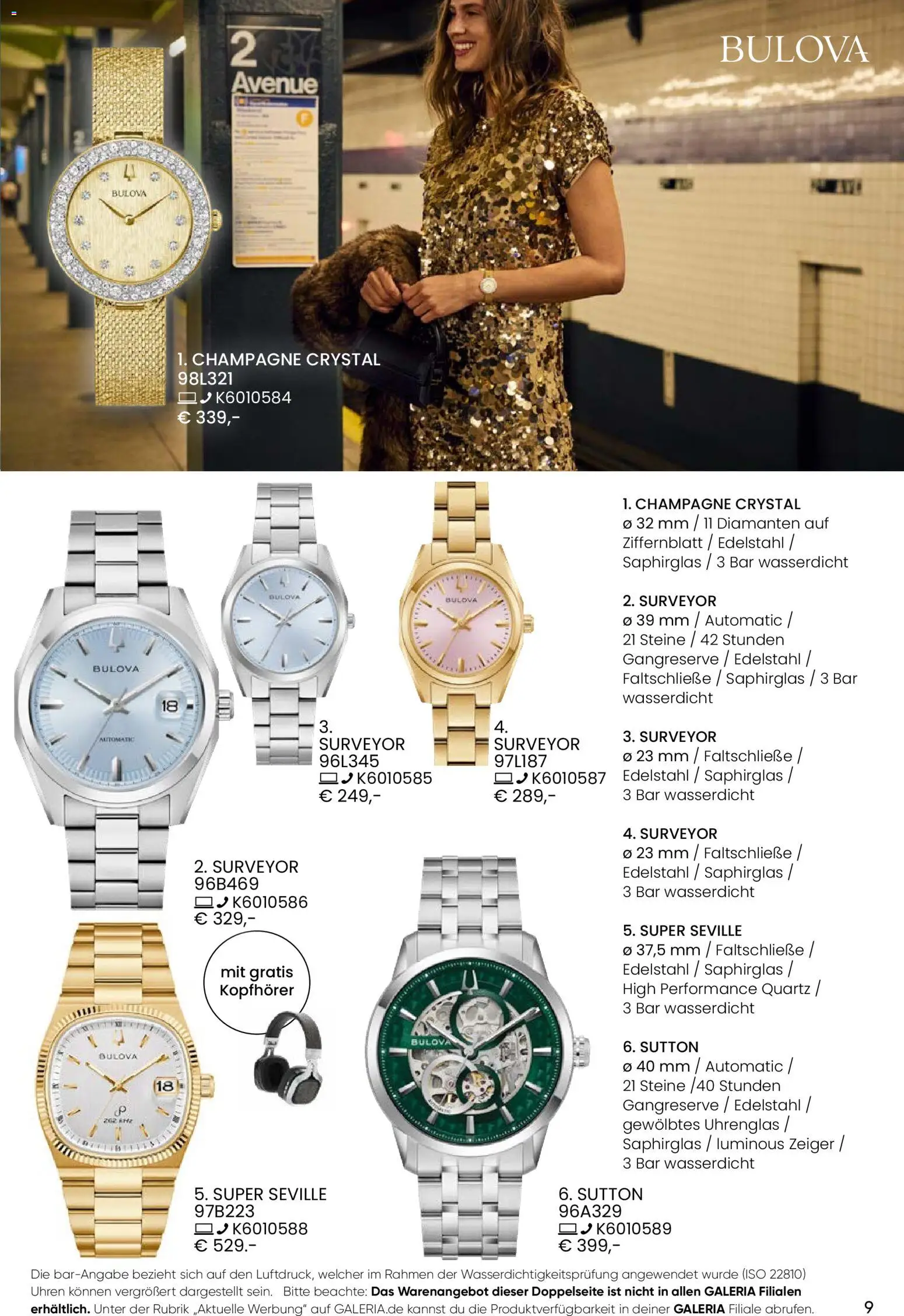 Galeria Karstadt Kaufhof Prospekt 	 – gültig ab 03.12.2025 | Seite: 9 | Produkte: Kopfhörer