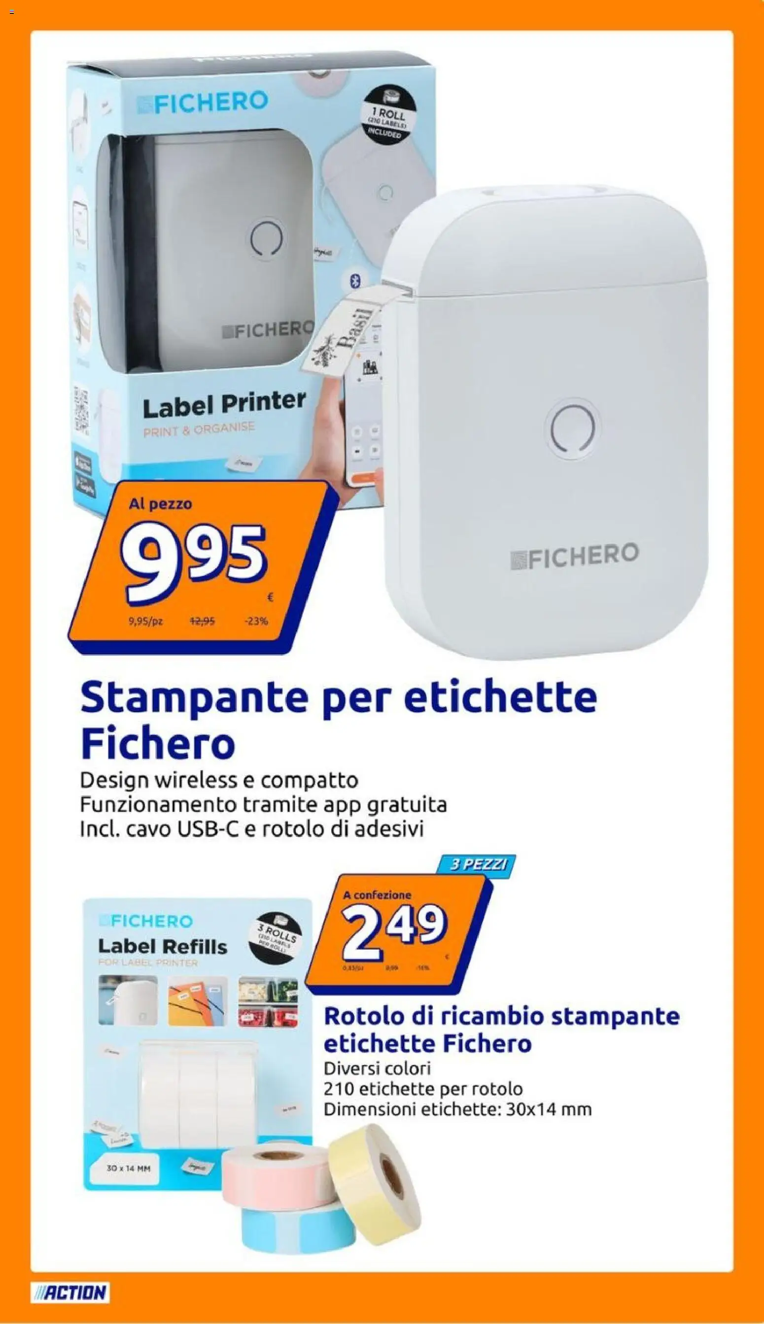 Volantino Action del 04.03.2026 | Pagina: 11 | Prodotti: Stampante, Cavo