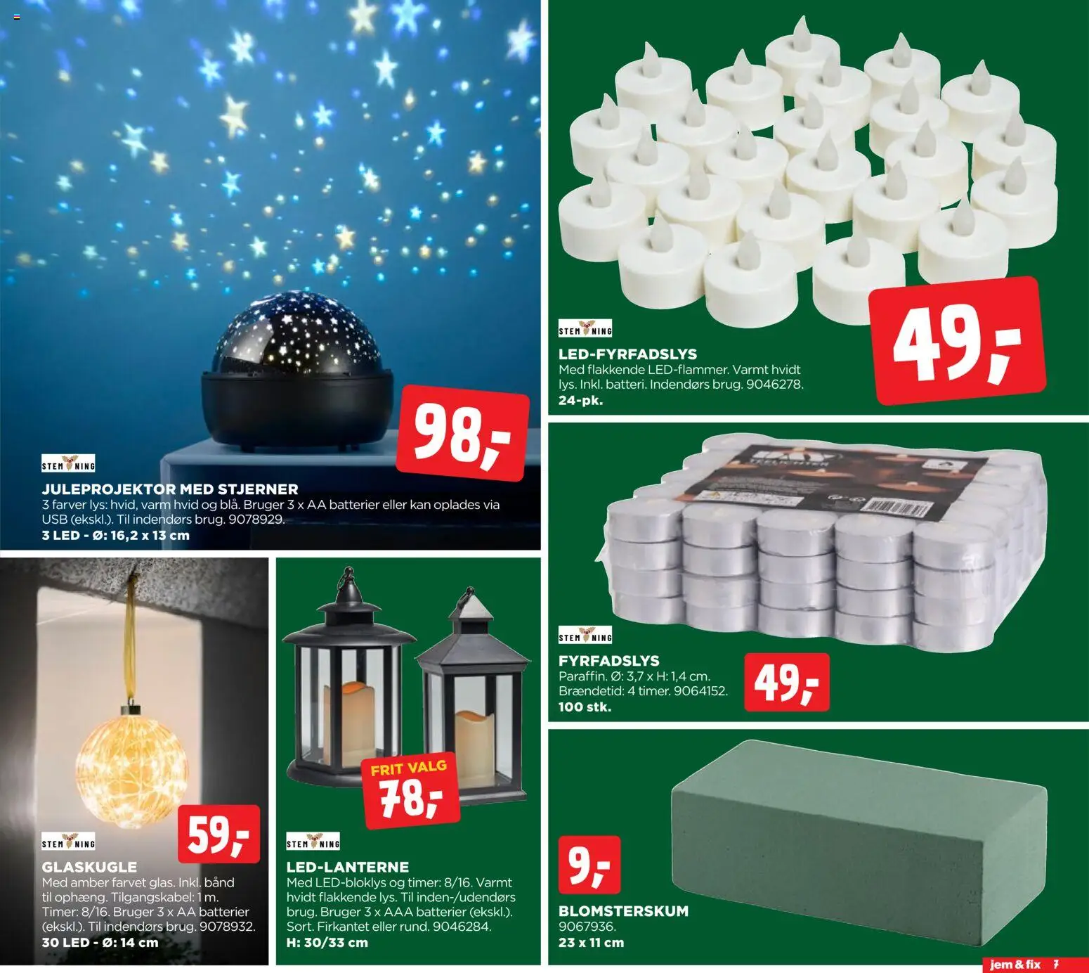 Jem & fix tilbudsavis – gyldig fra 30.11.2025 | Side: 7 | Produkter: Batterier, USB
