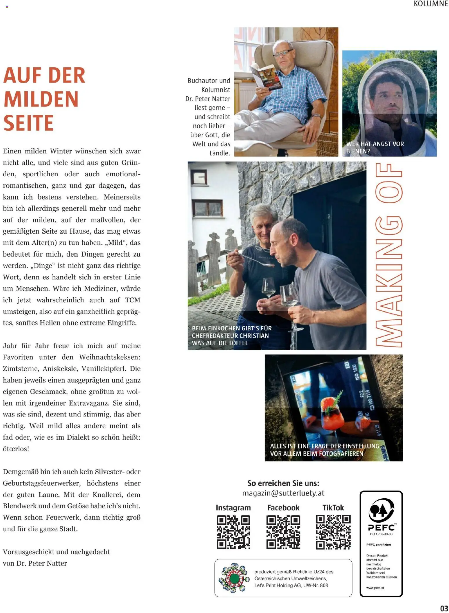 Sutterlüty B’sundrig Magazine gültig ab 17.11.2025 | Seite: 68