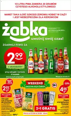 Pogląd oferty "Żabka Gazetka" - ważna od 13.08.2025