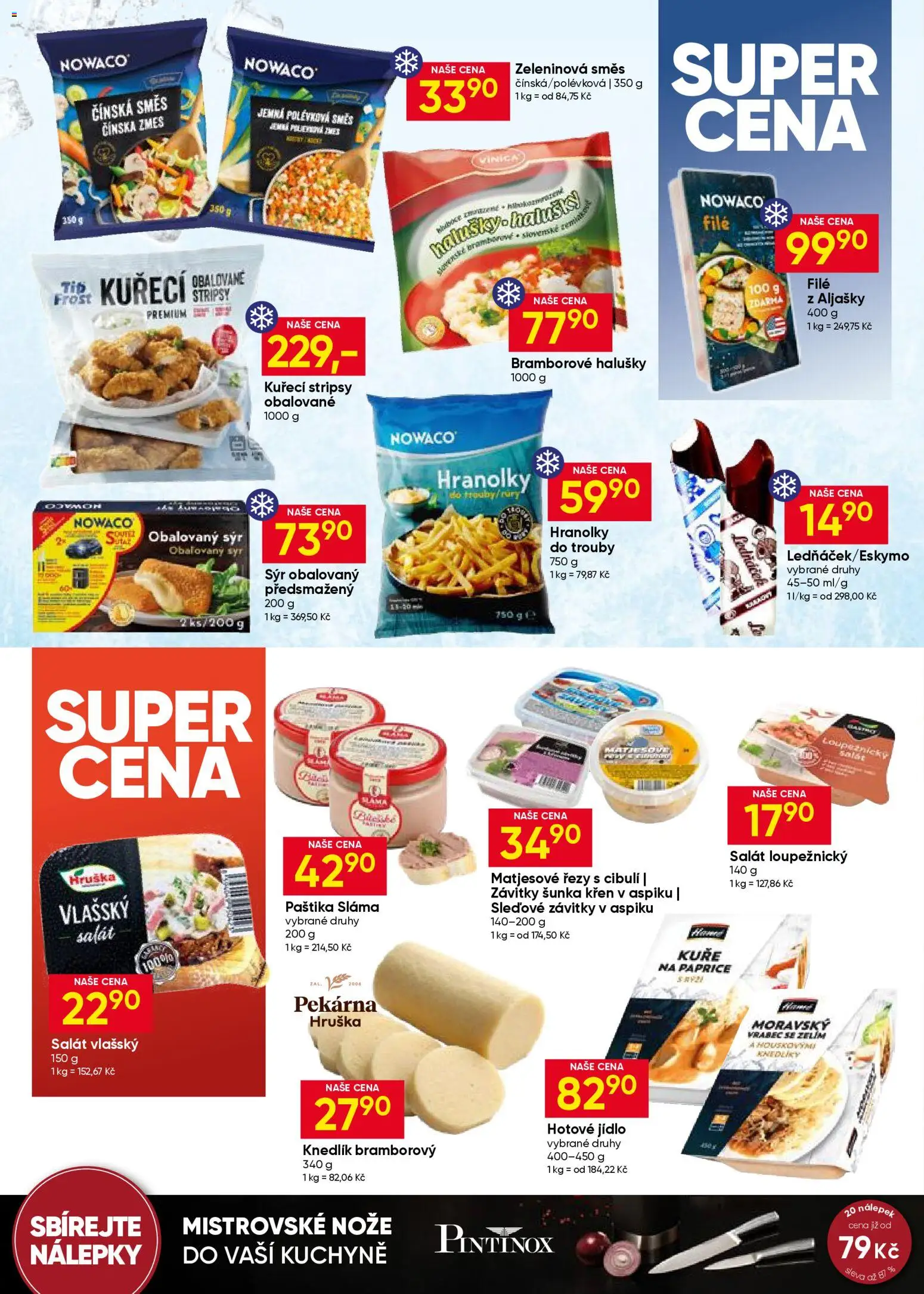 Hruška leták od 22.04.2026 | Strana: 7 | Produkty: Nože, Nálepky, Kuře, Halušky