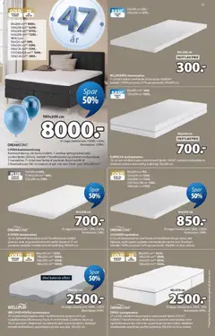 JYSK - Tilbudsavis gyldig fra 27.03.2026 | Side: 15 | Produkter: Madras