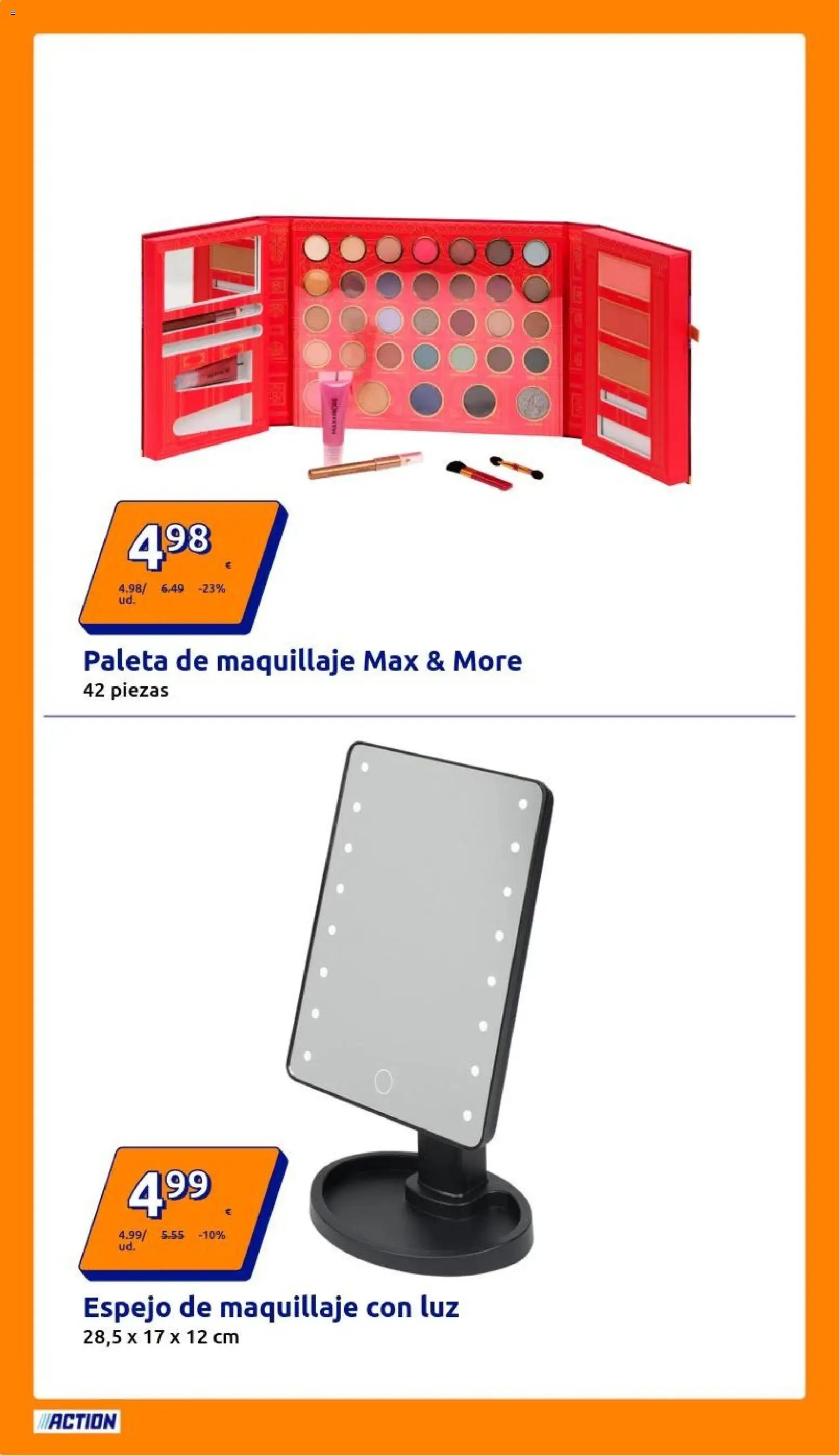 Action - Action ES week 45 2025 │ válido desde el 05.11.2025 | Página: 18 | Productos: Maquillaje, Espejo