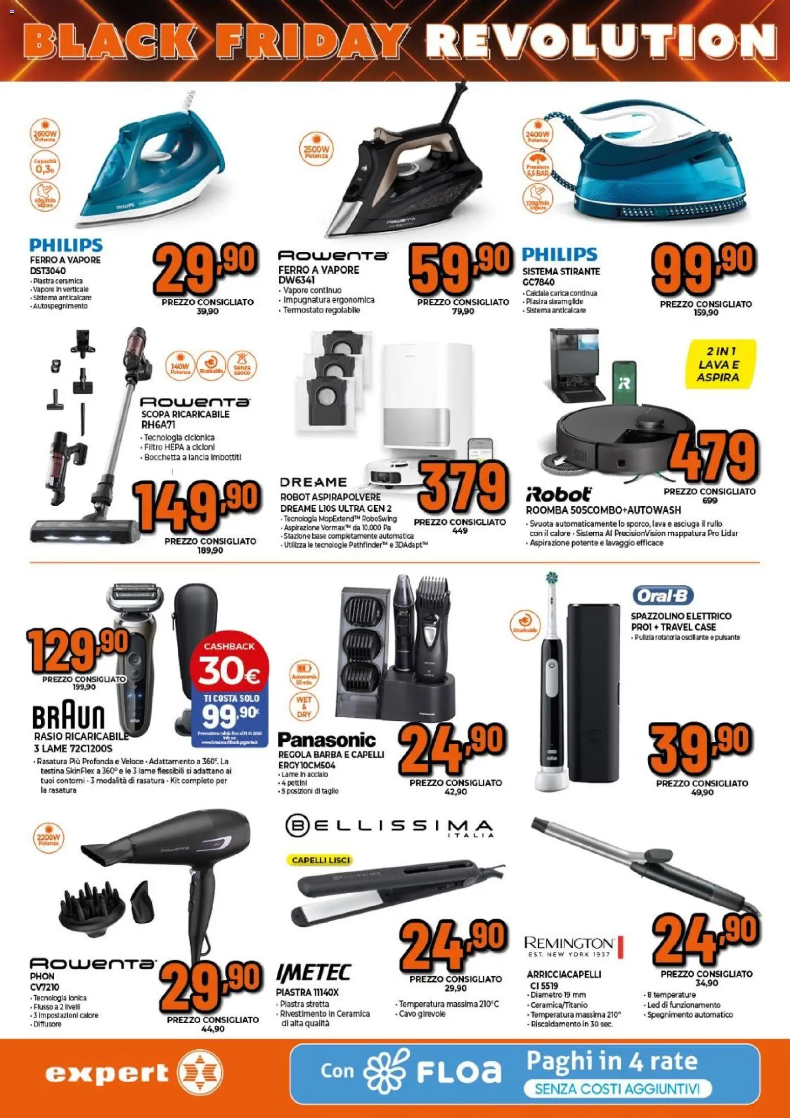 Volantino Expert del 24.11.2025 | Pagina: 18 | Prodotti: Spazzolino, Anticalcare, Robot, Spazzolino elettrico