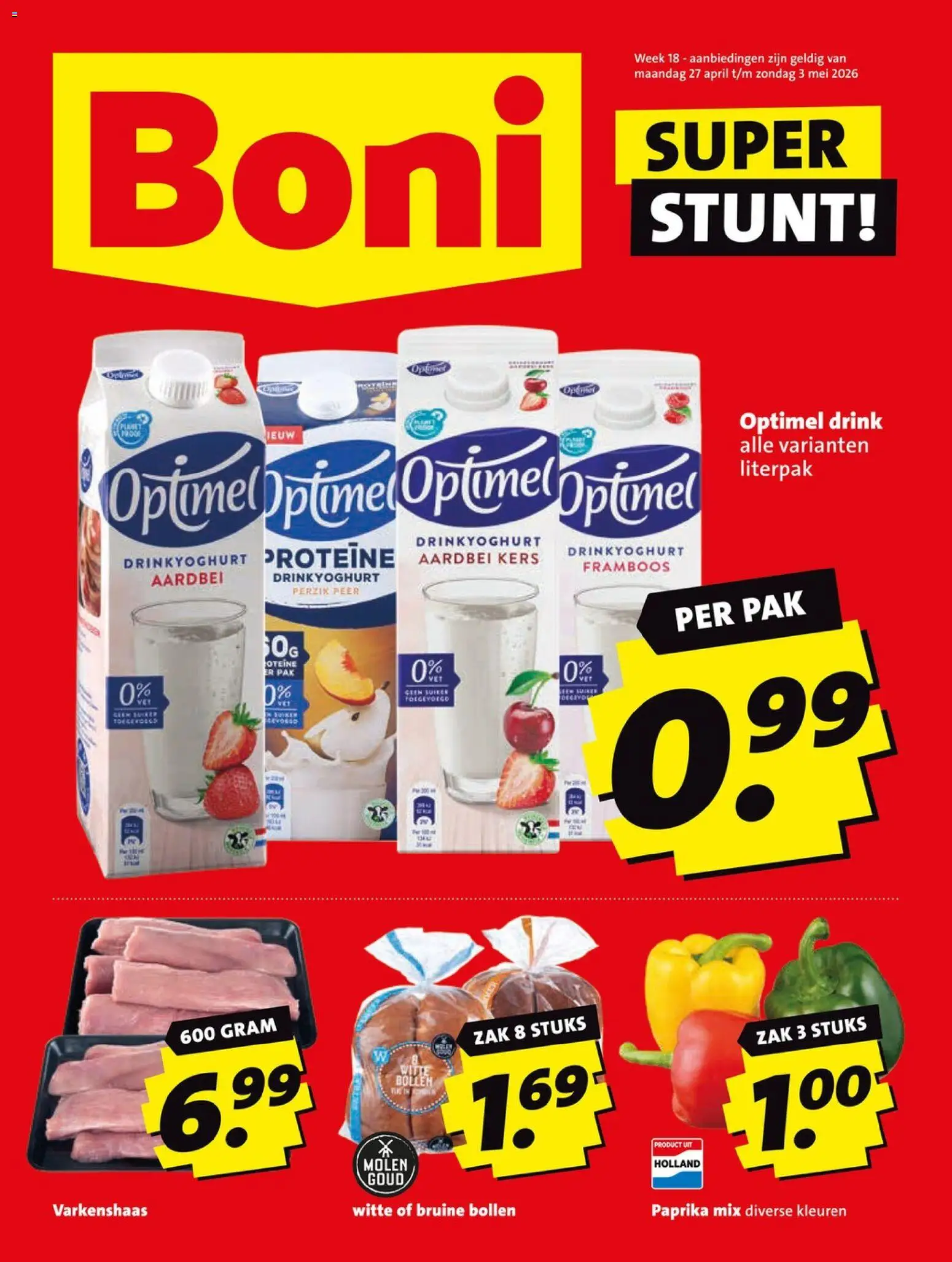 {H1} | Pagina: 1 | Producten: Waffelini, Zak, Kész piskótalap, Aardbei