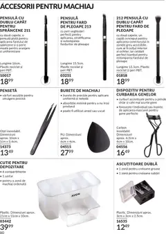 Ofertele Avon valabile de la 01.10.2025 | Pagină: 82 | Produse: Pensetă, Machiaj, Perie, Fard de pleoape