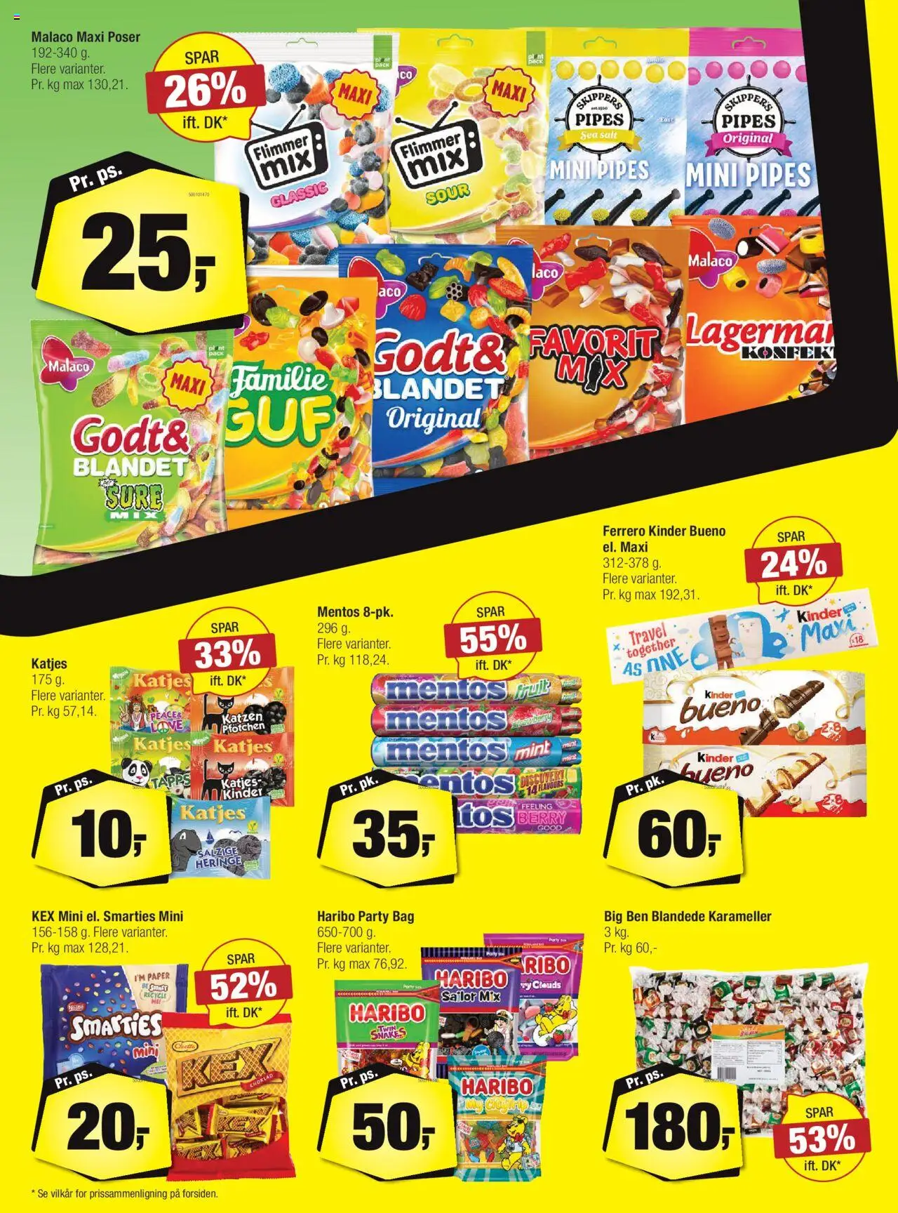 Calle tilbudsavis – gyldig fra 22.10.2025 | Side: 4 | Produkter: Kippers, Salt, Karameller