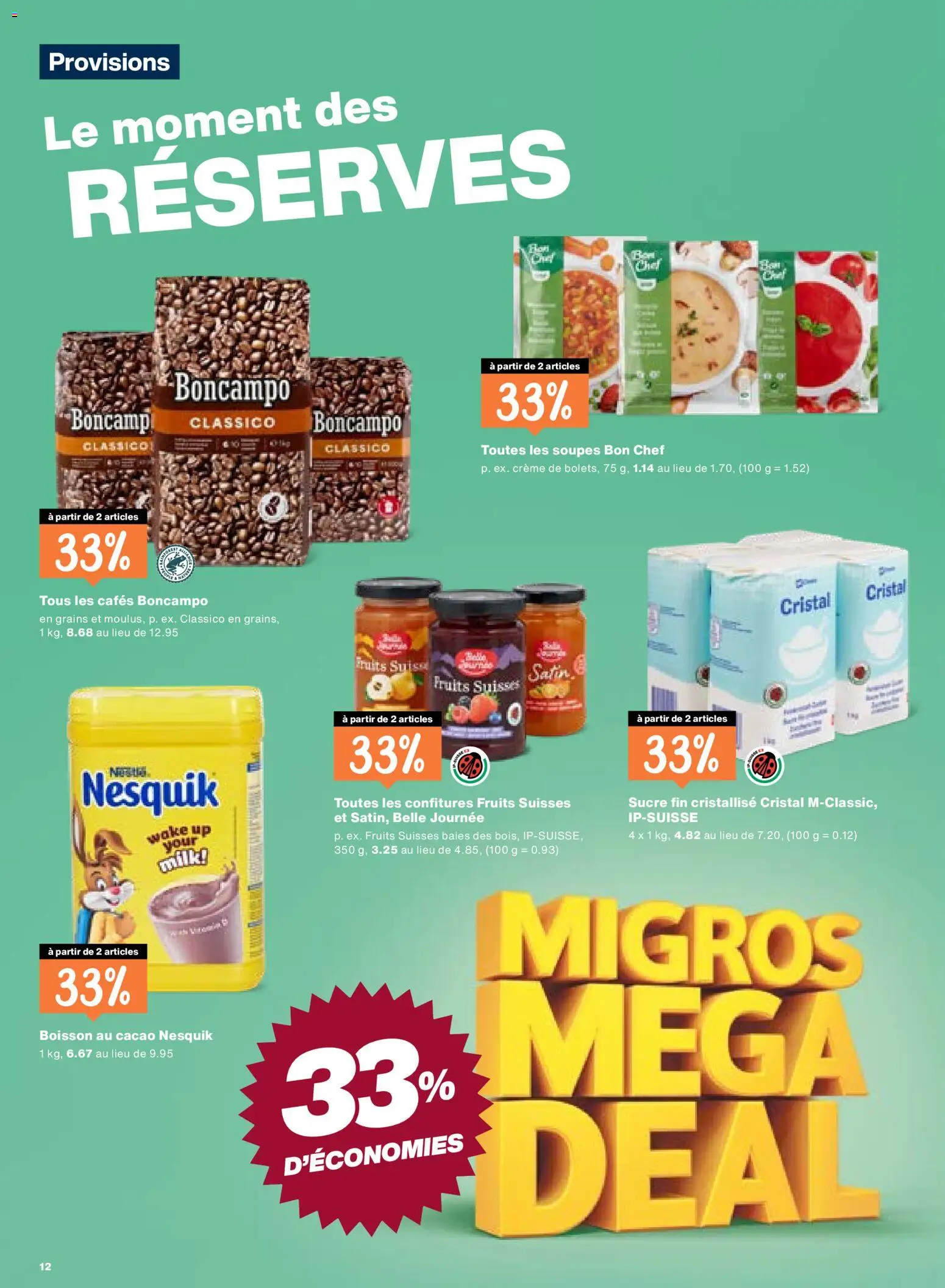 Migros Aktionen FR – gültig ab 06.01.2026 | Seite: 12 | Produkte: Creme